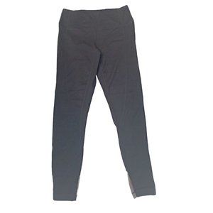Prana Women's Laye Legging  Black with Tribal print accent on the leg sz. M